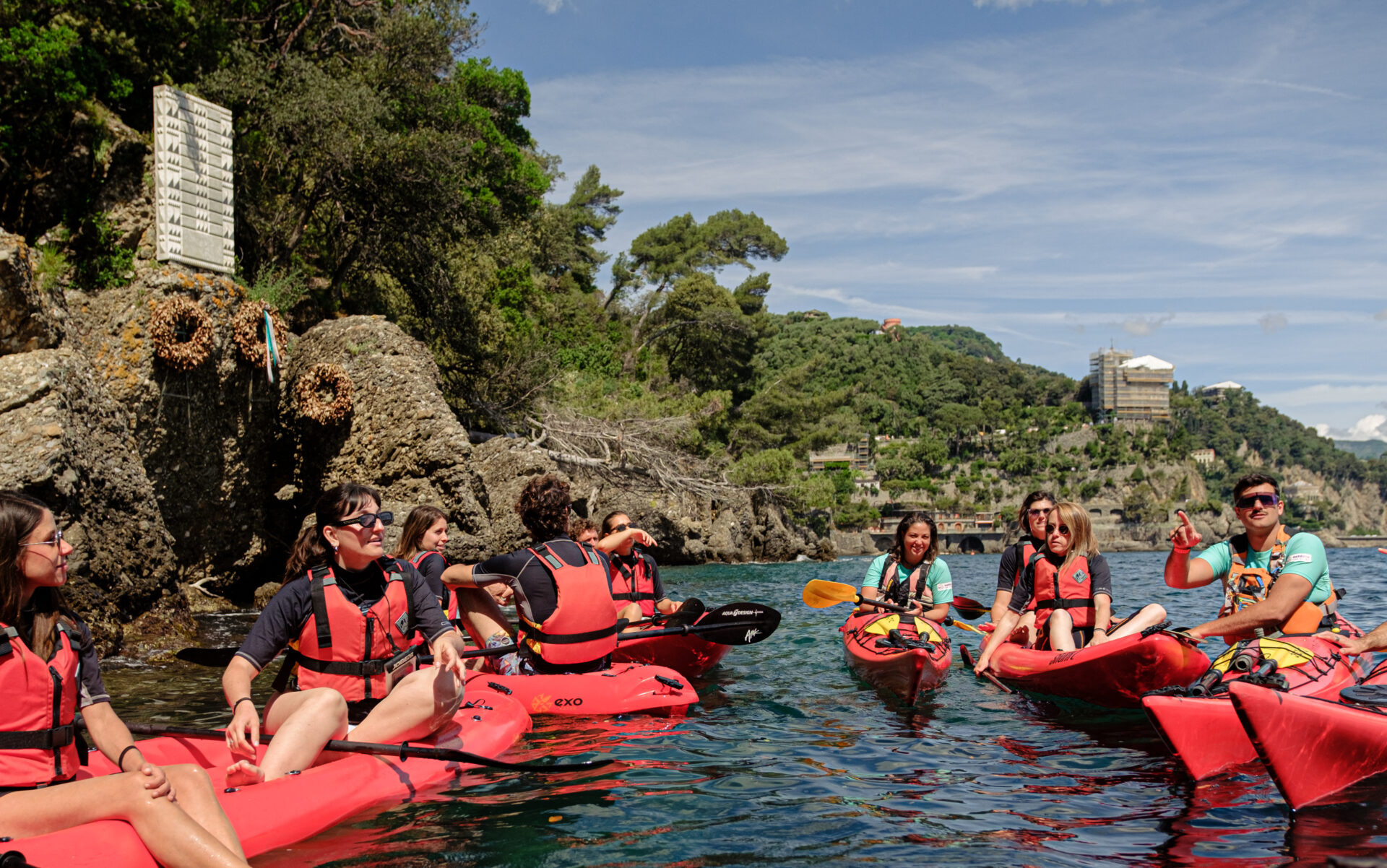 Team Kayaking, team building genova