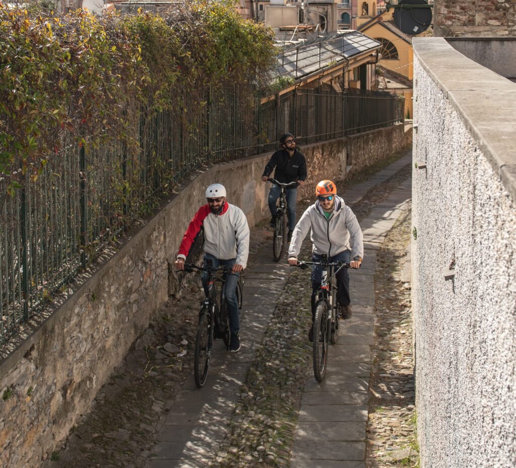 team building, bicicletta