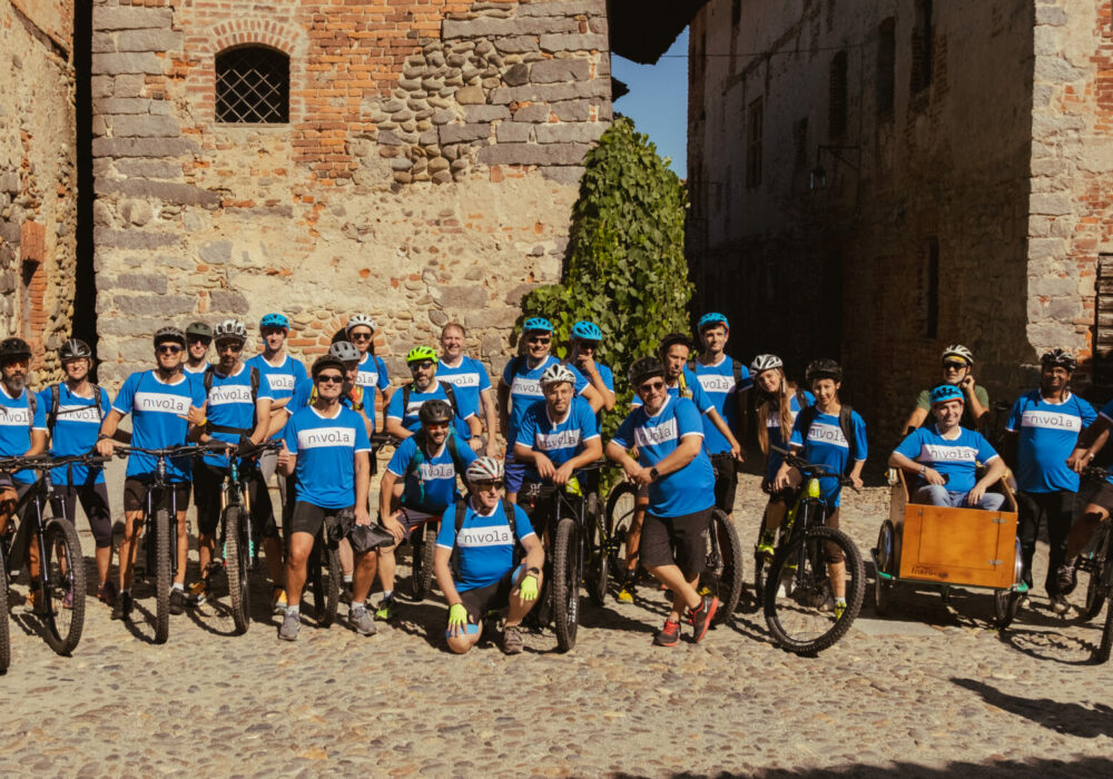 team building Nivola e-bike e degustazione a Biella